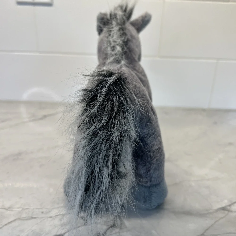 ARABIAN HORSE Ganz Gray Webkinz Stuffed Animal 9